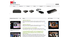Desktop Screenshot of mct.com.tw