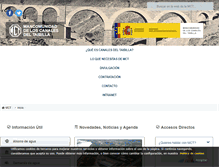 Tablet Screenshot of mct.es